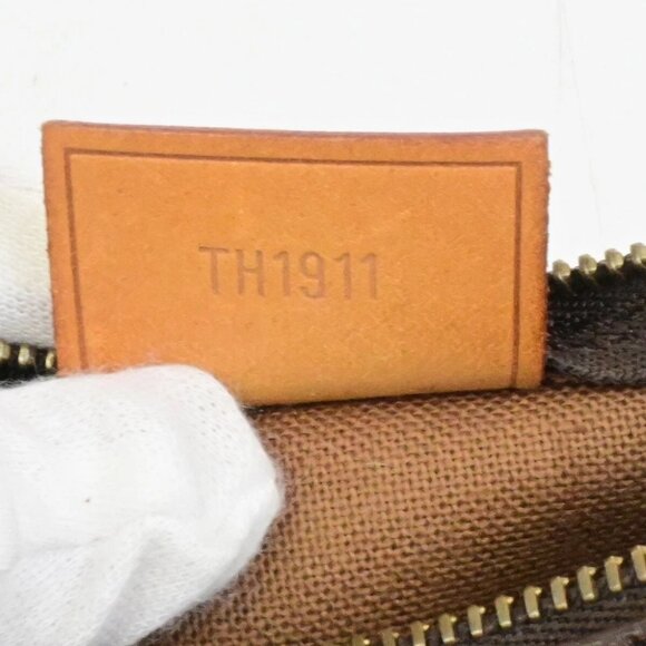 LOUIS VUITTON Mini Speedy 2Way Hand Bag Monogram Leather Brown - Picture 13 of 14